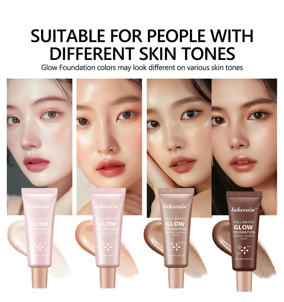Liquid Illuminating Glow Foundation and Highlighter