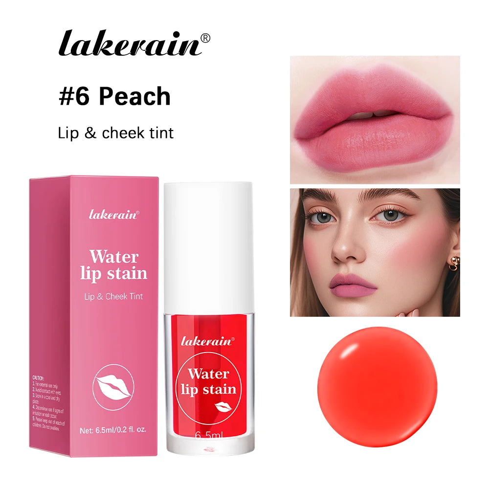 Waterproof 2-in-1 Matte Lip Tint and Liquid Blush - 21