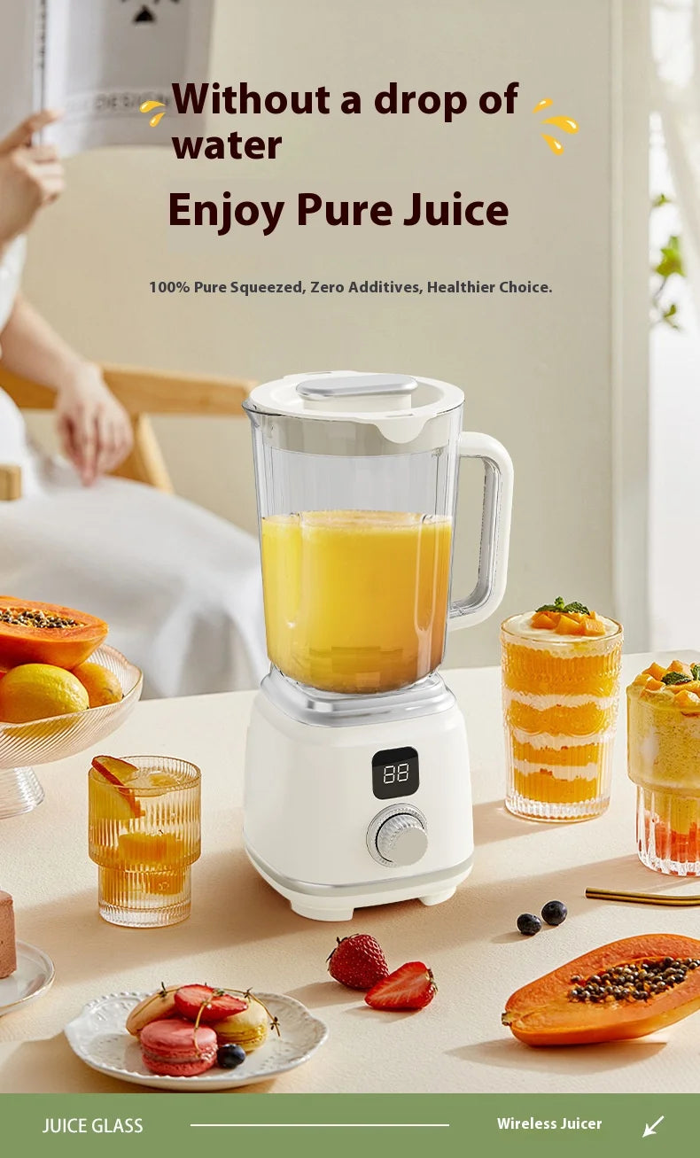Portable Wireless Blender for Smoothies and Juices