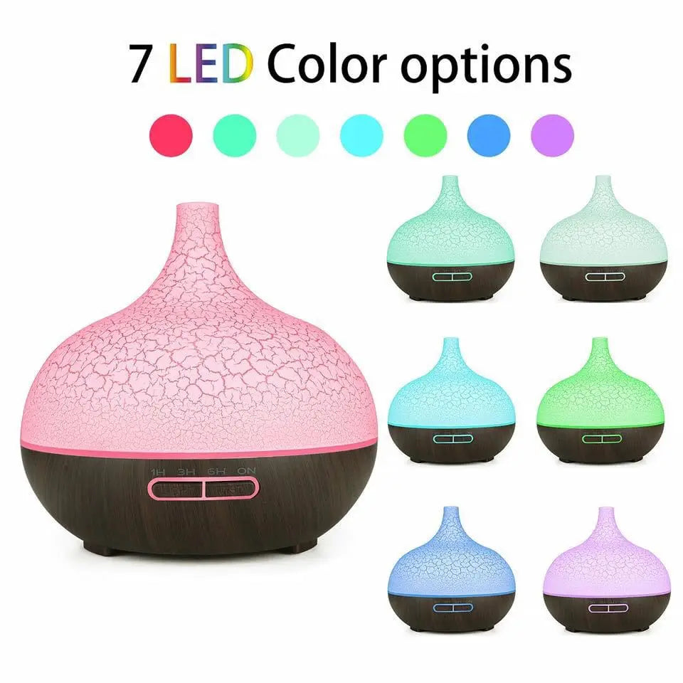 4-in-1 Starry Night Projector Air Humidifier and Aromatherapy Diffuser