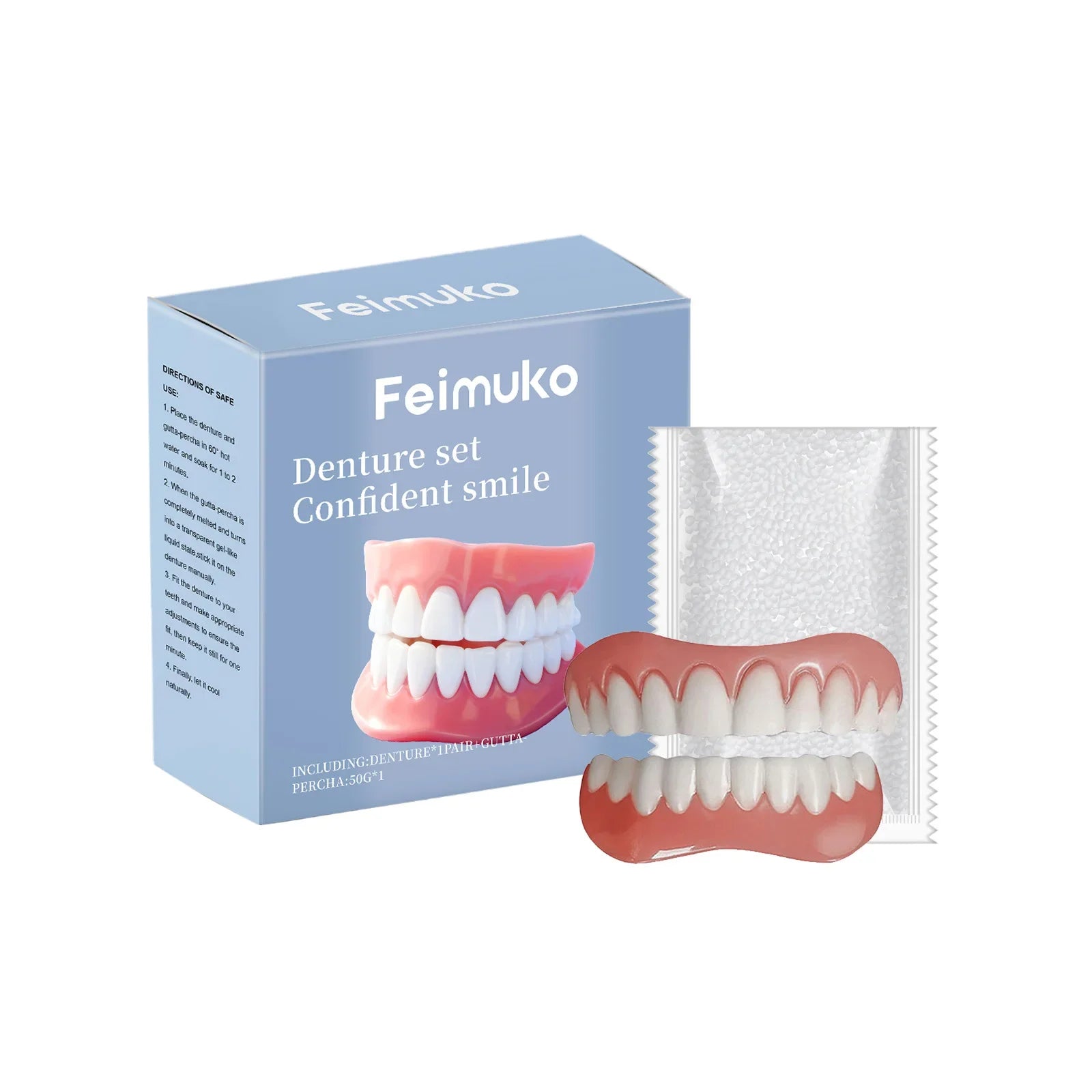 Temporary Silicone Dentures for Instant Smile Correction - 21
