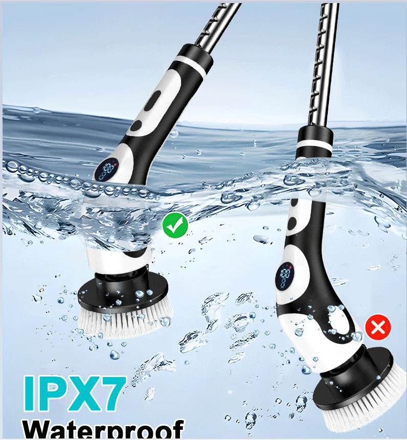 Multifunctional Electric Rotary Cleaning Brush