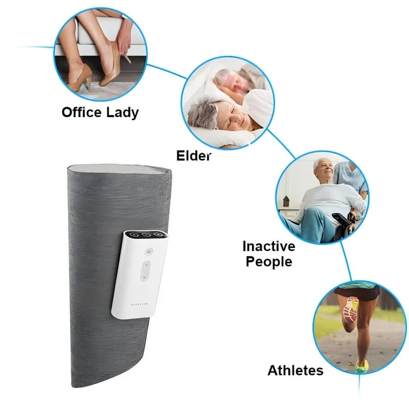 Cordless Air Compression Leg Massager for Muscle Relief - 6