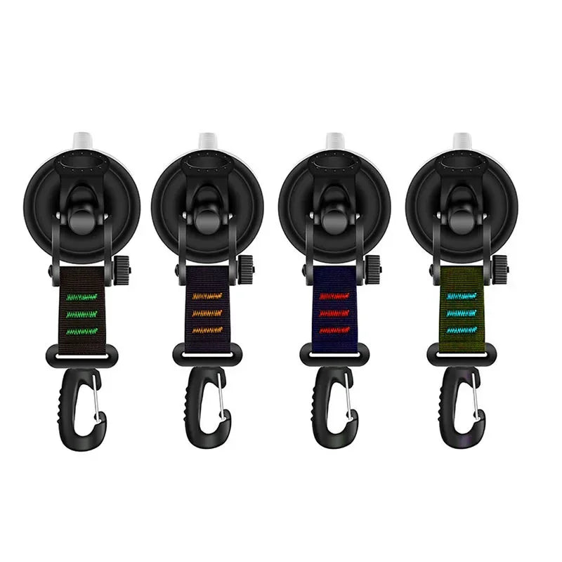 Heavy-Duty Suction Cup Anchor Hooks for Camping and Travel - 1