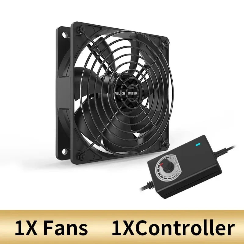 Multifunctional High-Speed Cooling Fan with Adjustable Speed Control - 17