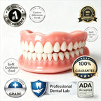 Comfortable Immediate Denture Base for Tooth Restoration