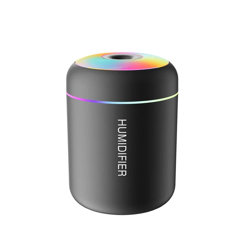 Portable Mini USB Desktop Air Humidifier with LED Light