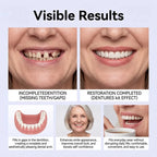 Comfortable Silicone Full Set Dentures for Instant Smile