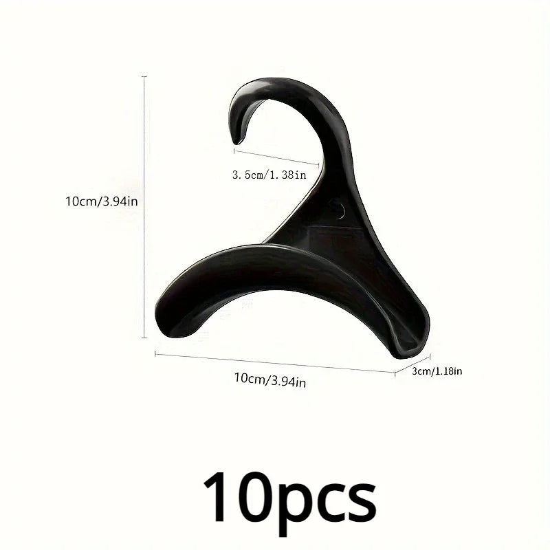 10pc Space-Saving Handbag and Accessory Closet Hooks - 7