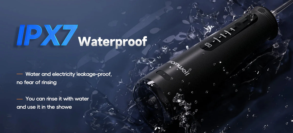 Portable Cordless Water Flosser for Teeth Cleaning