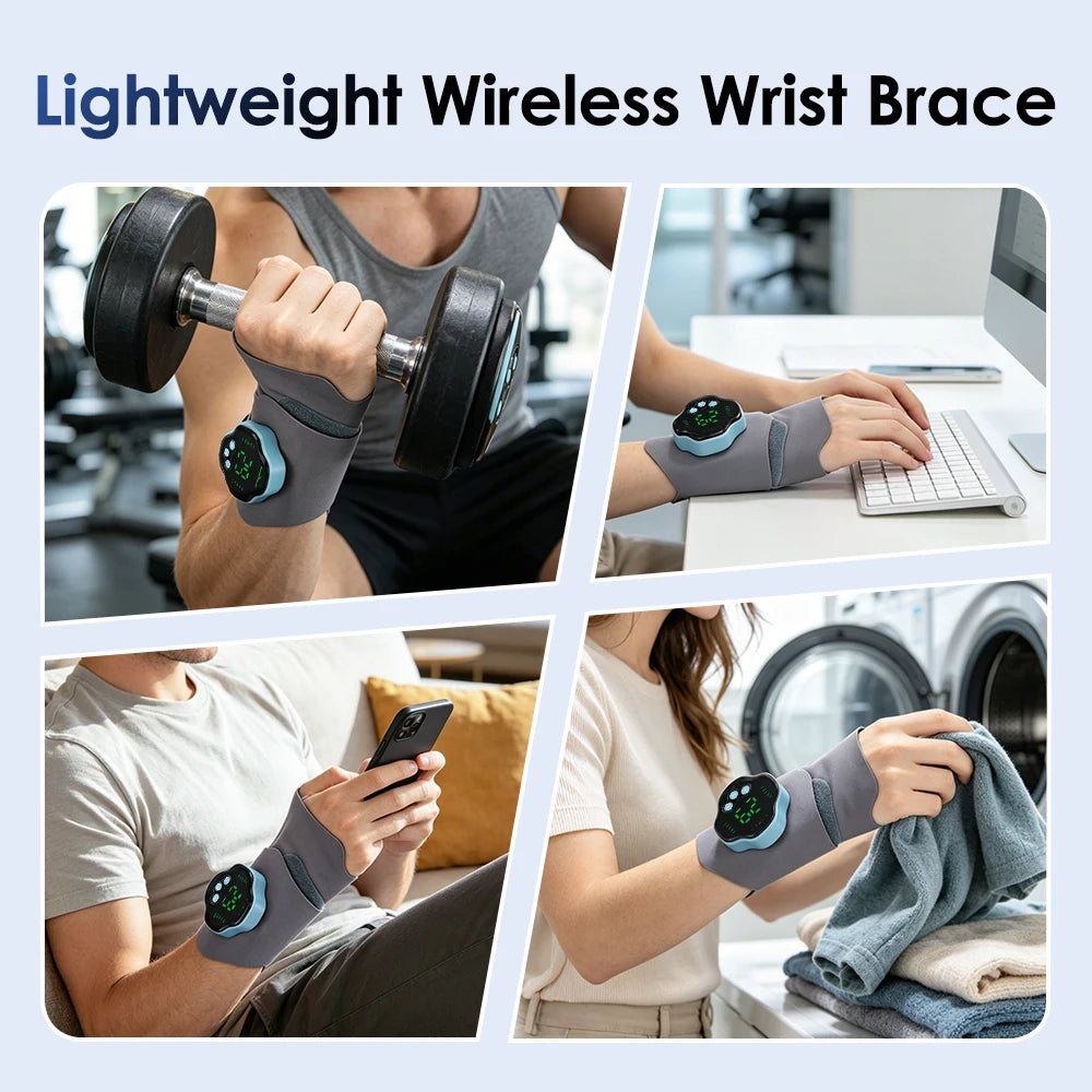 Electric Cordless Wrist Massager for Muscle Relief - 11
