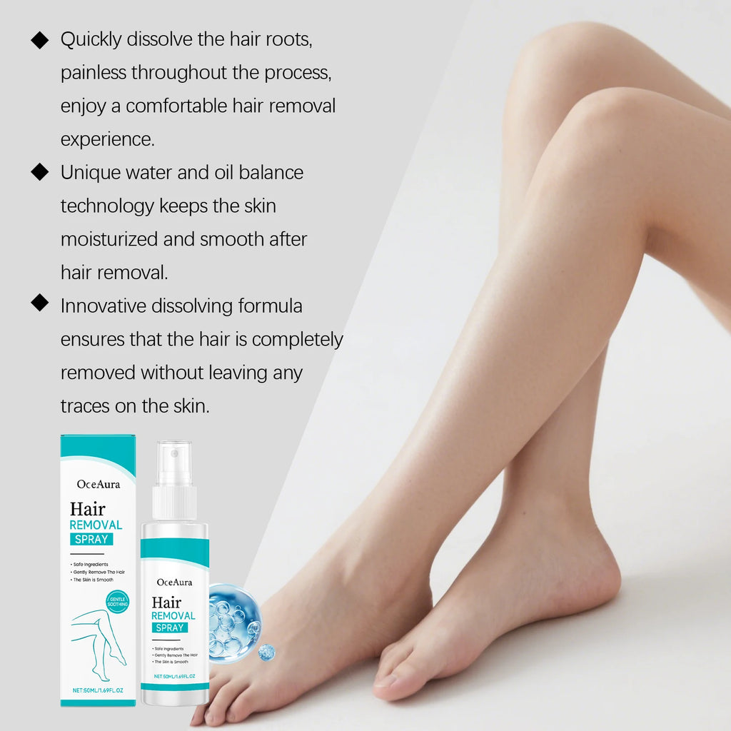 Painless Body Hair Removal Spray