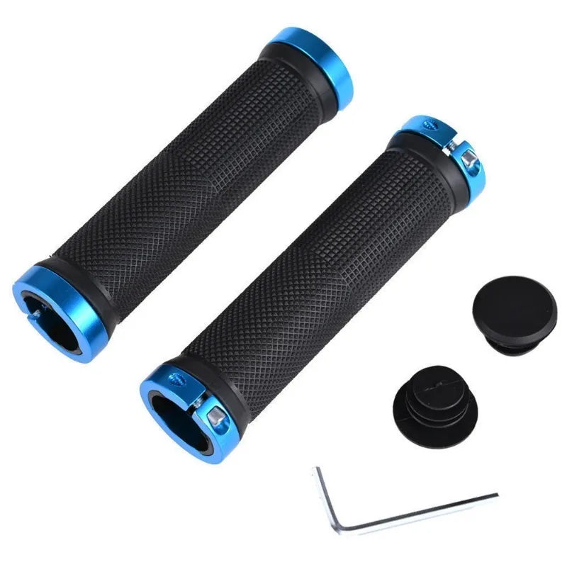 Non-Slip Locking Bicycle Handlebar Grips for MTB