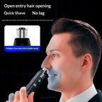 Electric Rechargeable Nose and Ear Hair Trimmer