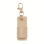 Portable Leather Lanyard Pen Holder for Office and School
