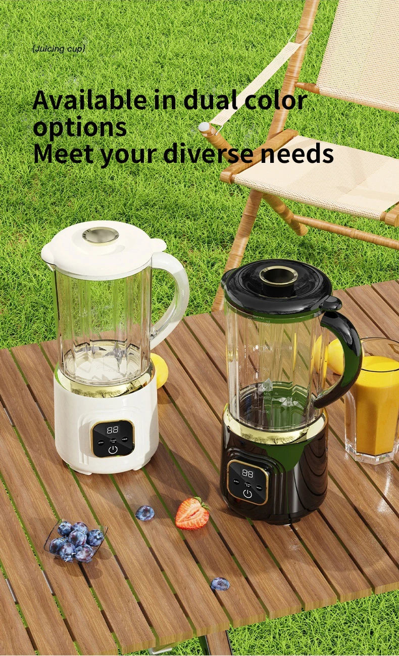 Portable Wireless Electric Fruit and Ice Blender