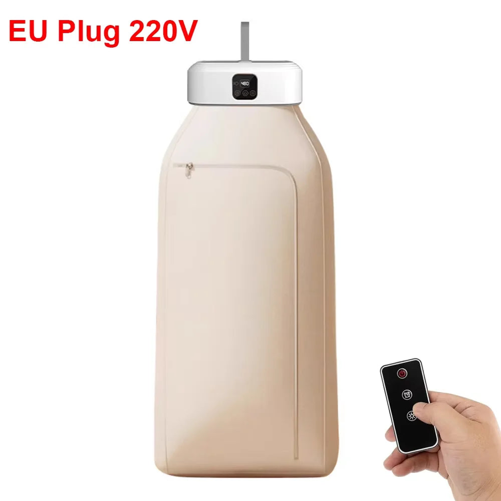 Portable Electric Clothes Dryer with Remote Control