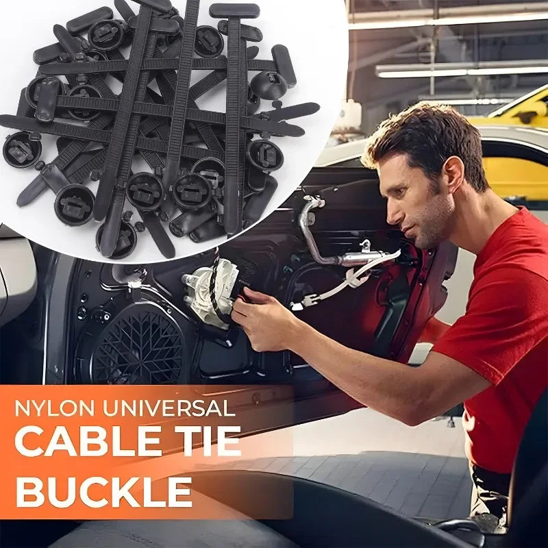 Universal Nylon Cable Tie and Fastener Repair Kit - 7