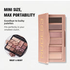 6-Color Soft Pink Neutral Eyeshadow Palette