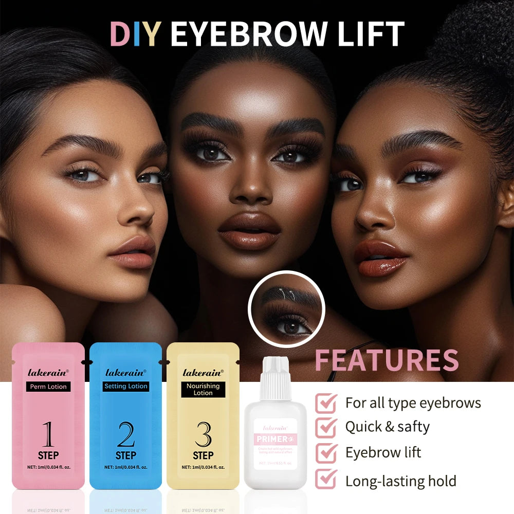 Professional DIY Eyebrow Lamination Kit for Fuller Brows - 3