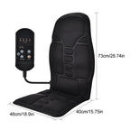 Full-Body Electric Heated Massage Chair Cushion for Home and Car