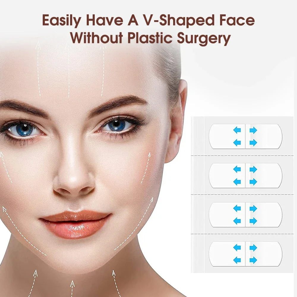 Invisible Face Lifting Patches for Instant V-Shape Firming - 3