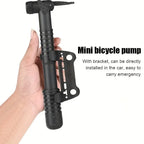 Portable Mini Bike Air Pump with Mounting Bracket