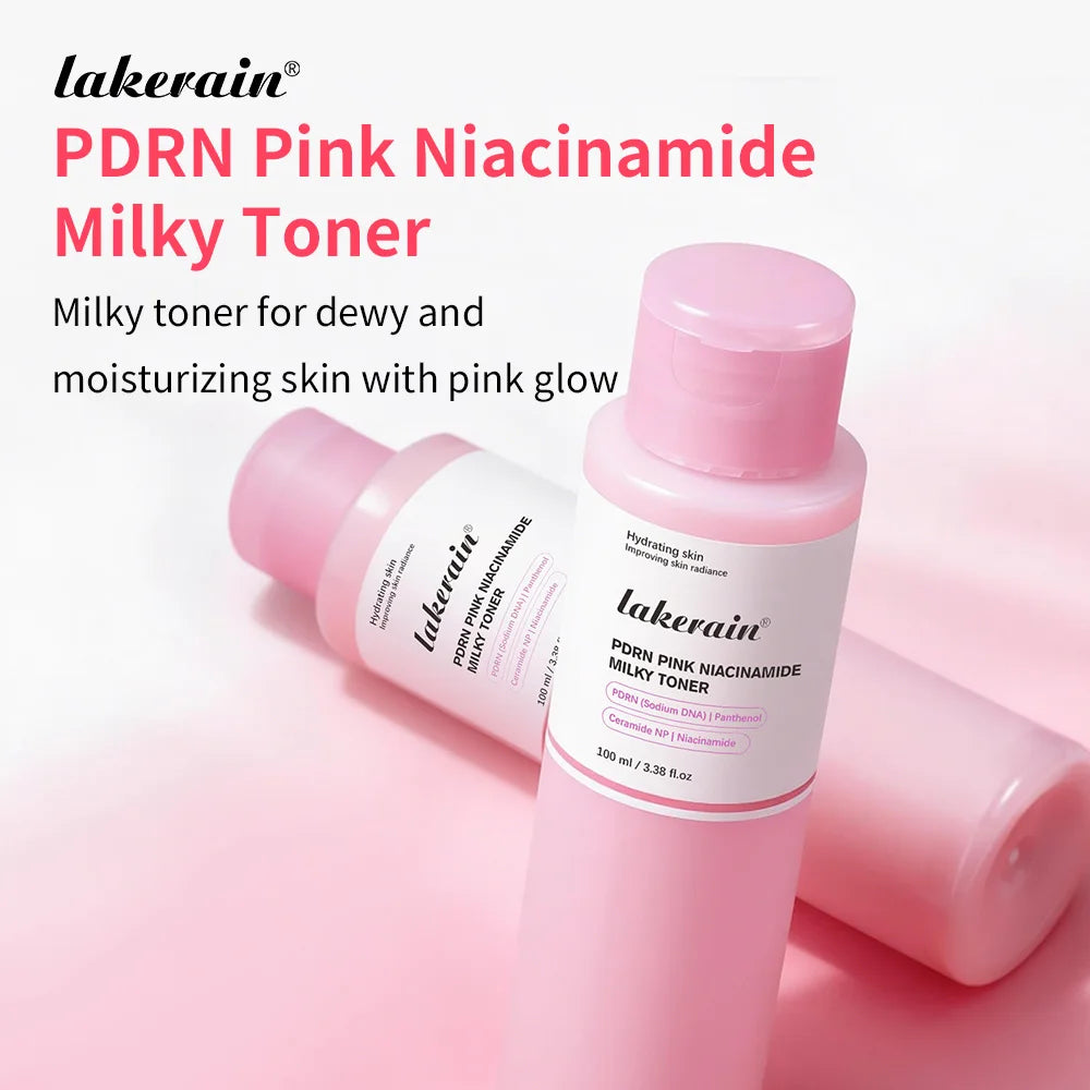 PDRN Niacinamide Milky Facial Toner for Hydrating Glowing Skin