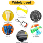 Portable Glow-in-the-Dark Cable Tie Organizer Tool