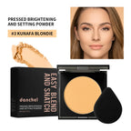 Matte Oil-Control Pressed Setting Powder for Face Makeup