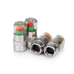 Tire Pressure Monitor Valve Caps for Cars and Motorcycles