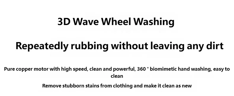 Portable Mini Washing Machine for Underwear and Socks - 13