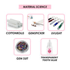 Professional DIY Tooth Gem Jewelry Decoration Kit