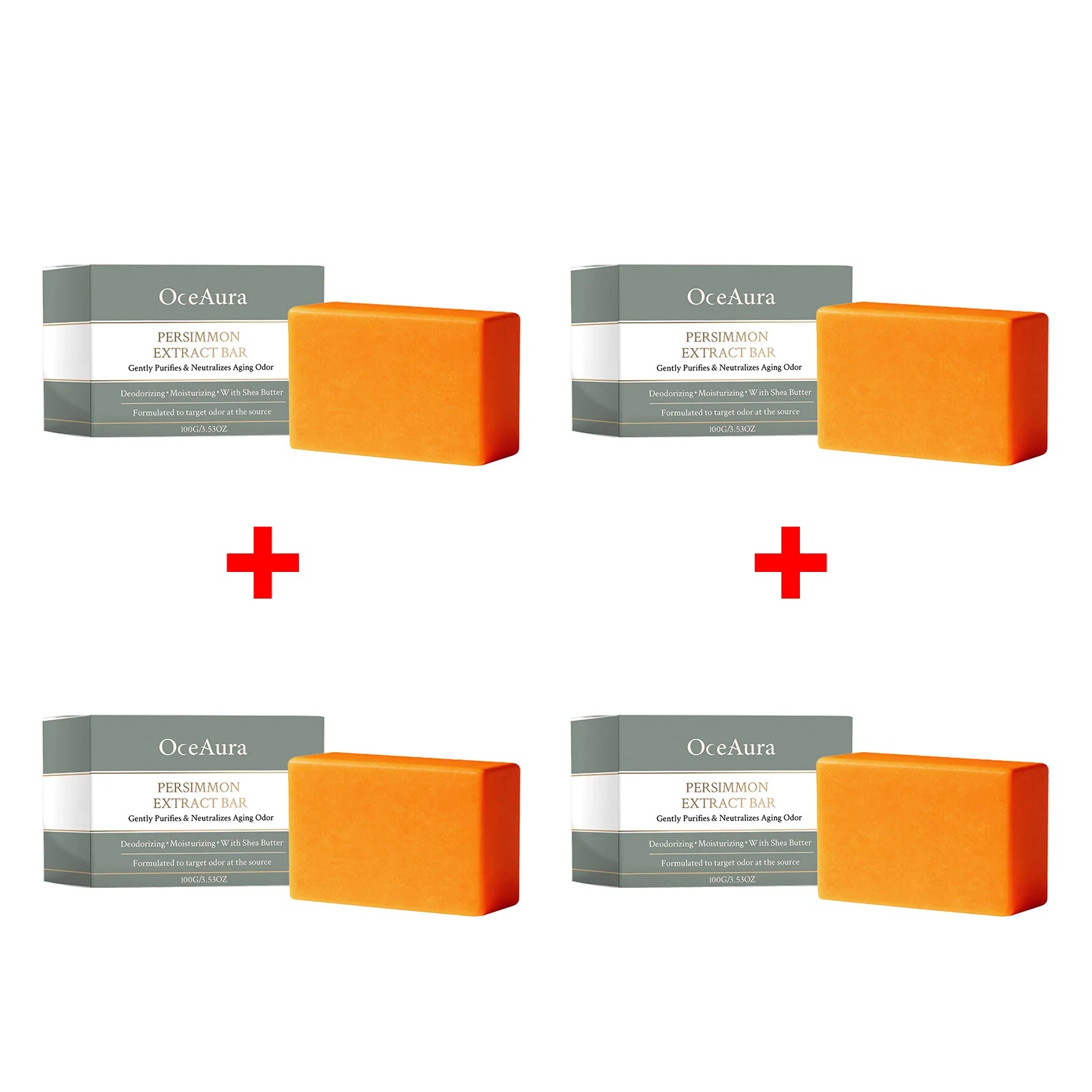 Persimmon Extract Deodorizing Body Soap for Aging Odor - 13