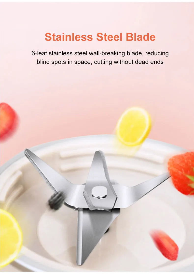 Portable Electric Rechargeable Juicer Blender Cup - 13