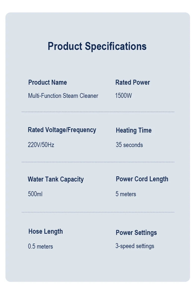 Multipurpose Handheld Steam Mop and Floor Cleaner - 30