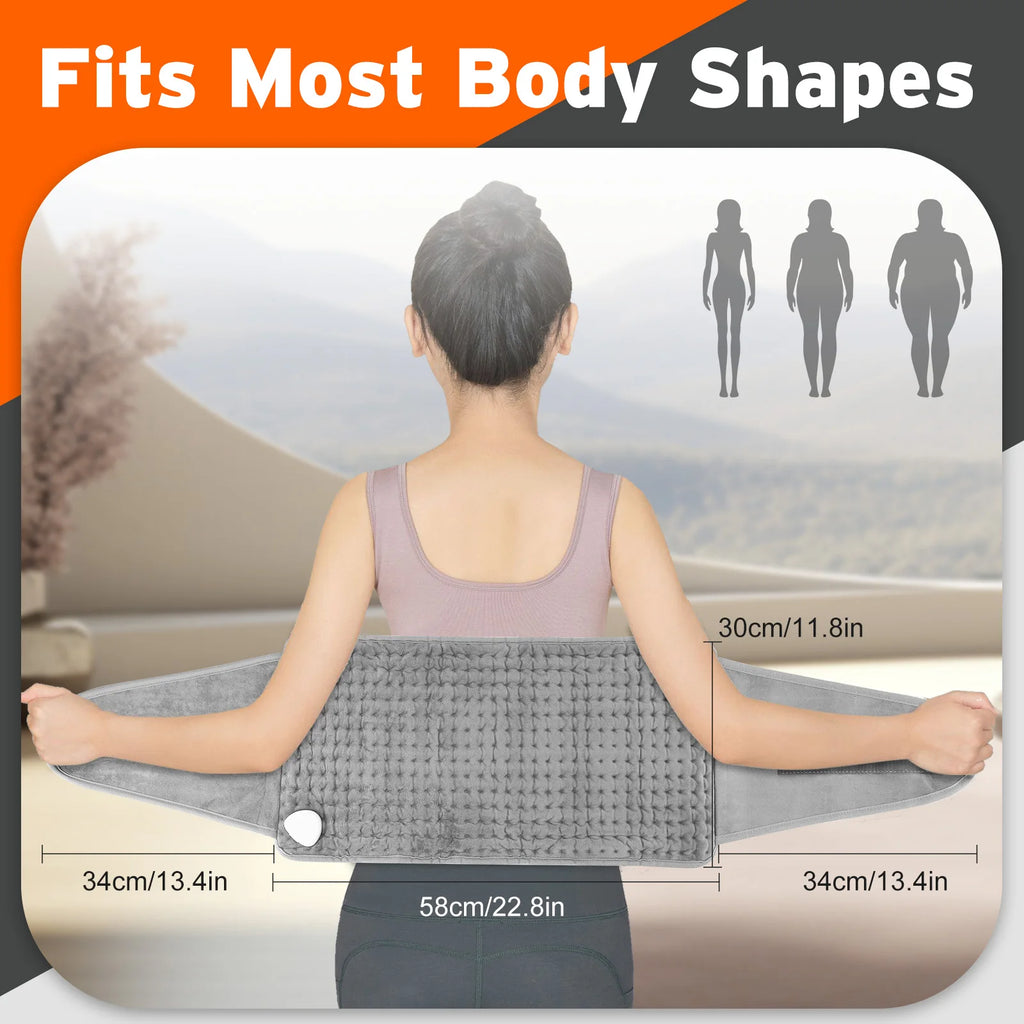 Electric Heated Waist and Back Support Wrap
