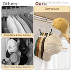 Circle Ring Hat Organizer Rack for Closet