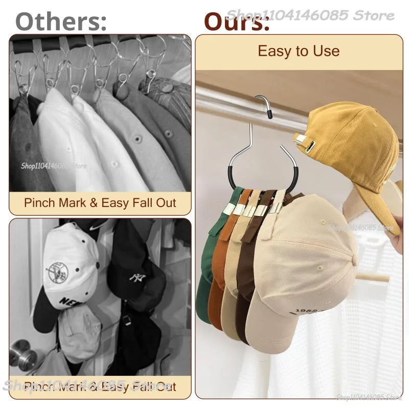 Circle Ring Hat Organizer Rack for Closet