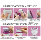 3-in-1 Rechargeable Electric Hair Remover and Shaver for Women