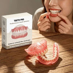 Comfortable Realistic Silicone Dentures for Bright Smiles