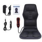 Full-Body Electric Heated Massage Chair Cushion for Home and Car