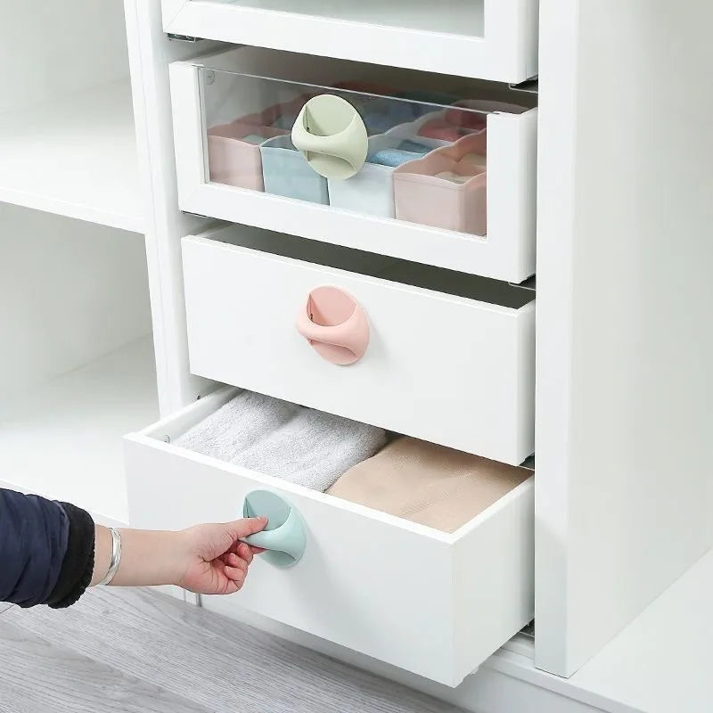 Self-Adhesive Multi-Purpose Helper Handle for Cabinets and Doors