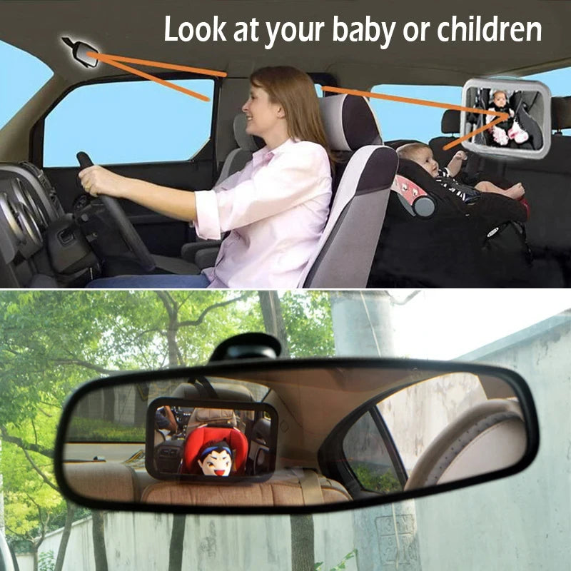 Adjustable Baby Car Safety Mirror for Rear Facing Seats