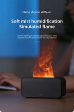 Flame Effect Aroma Diffuser and Essential Oil Humidifier