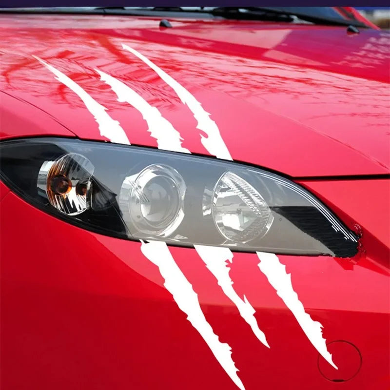 Ghost Claw Car Headlight Decal Sticker