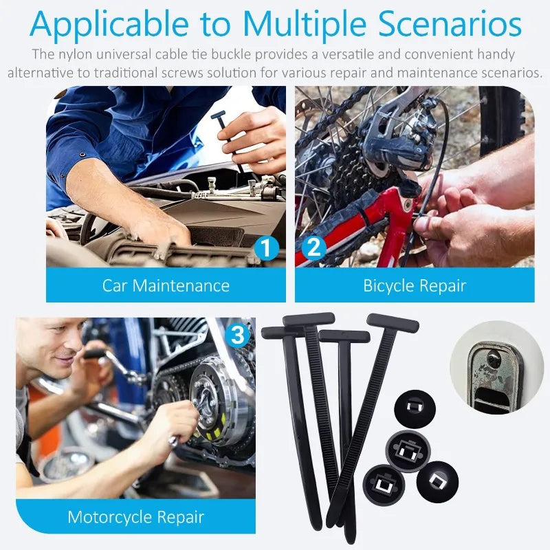 Universal Nylon Cable Tie and Fastener Repair Kit
