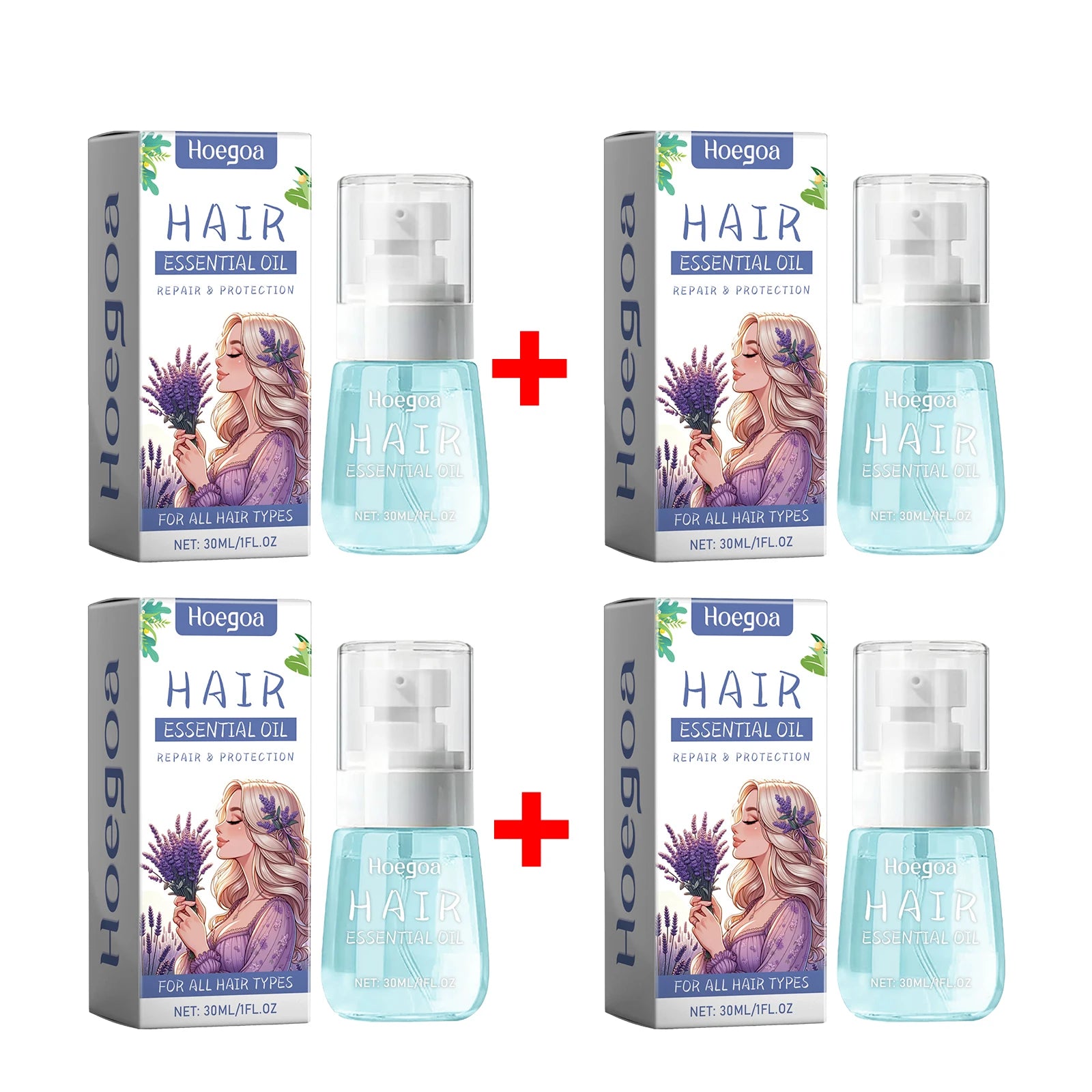 Lavender Hair Essential Oil for Repair and Anti-Frizz - 12