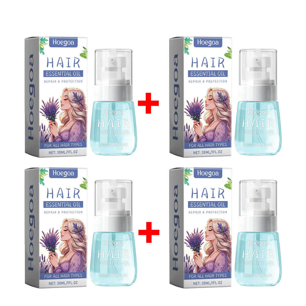 Lavender Hair Essential Oil for Repair and Anti-Frizz