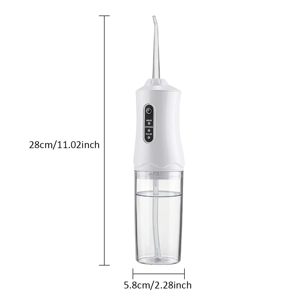 Portable Rechargeable Oral Irrigator Water Dental Flosser